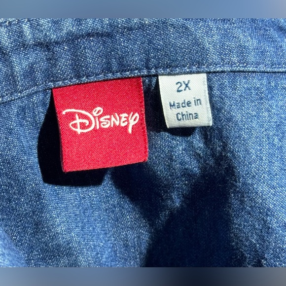 Disney The Bradford Exchange Embroidered Characters Denim Jacket Women’s Size 2X - Picture 5 of 6